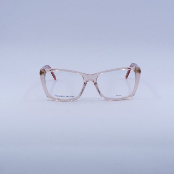 Marc Jacobs MARC 598 0R83 00 Eyeglasses Transparent Orange Cat Eye 54mm Frame - Picture 4 of 11